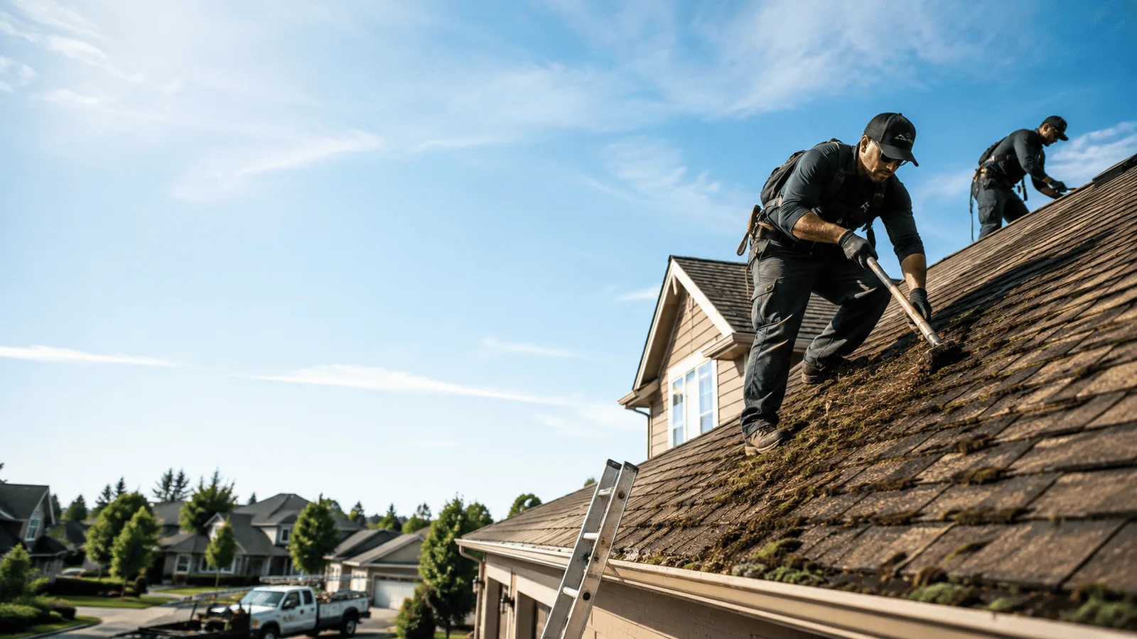 Roof Moss Removal in Fort Drum, NY near me